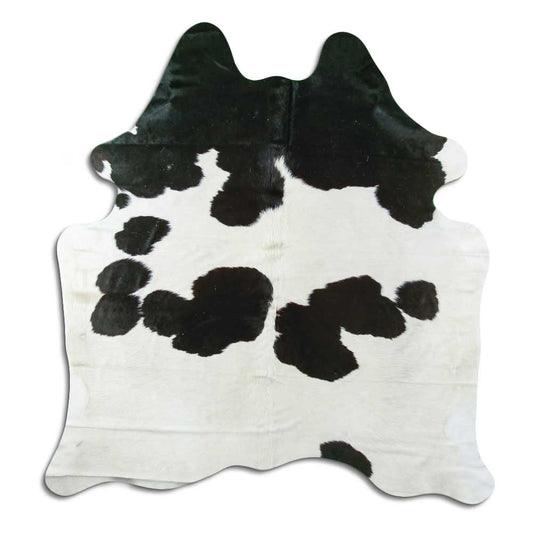 Black & White Cowhide Rug M