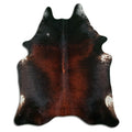 Brown Cowhide Rug XXL