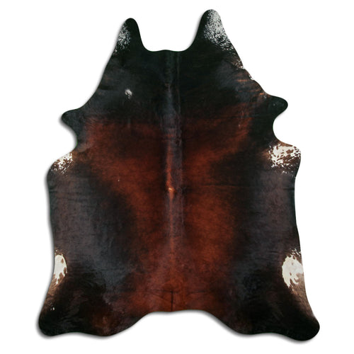 Brown Cowhide Rug XXL