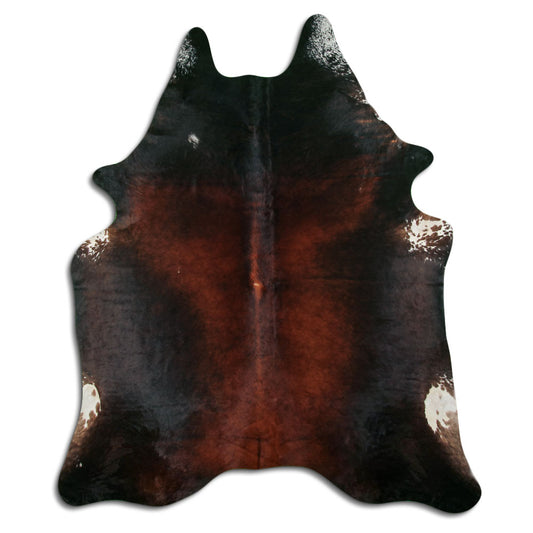 Brown Cowhide Rug XXL