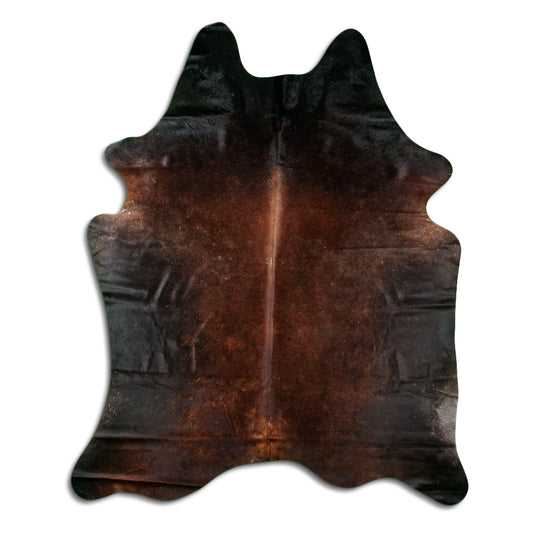 Brown Cowhide Rug XL