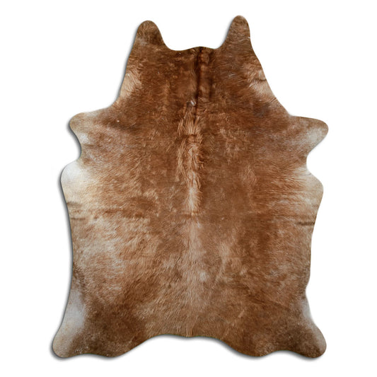 Brown Cowhide Rug L