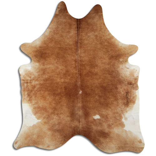 Brown Cowhide Rug XXL