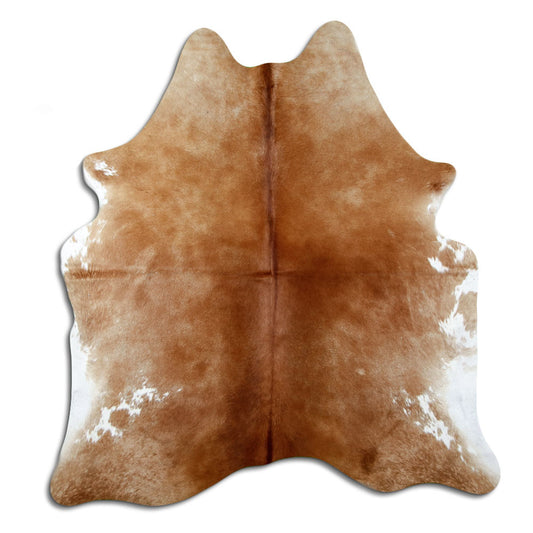 Brown Cowhide Rug L