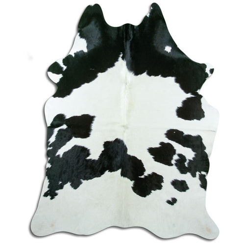 Black & White Cowhide Rug L