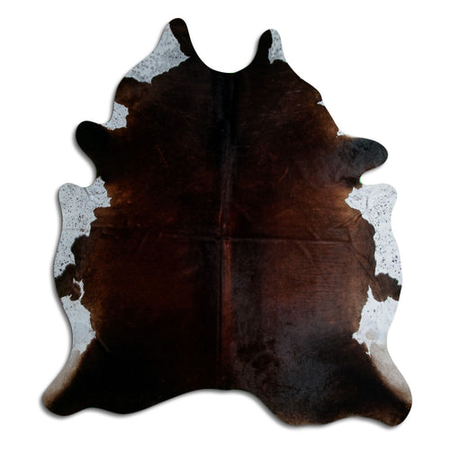 Brown Cowhide Rug XXL
