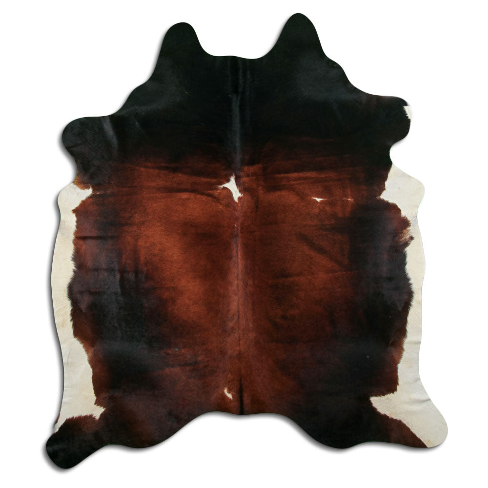 Brown Cowhide Rug XXL