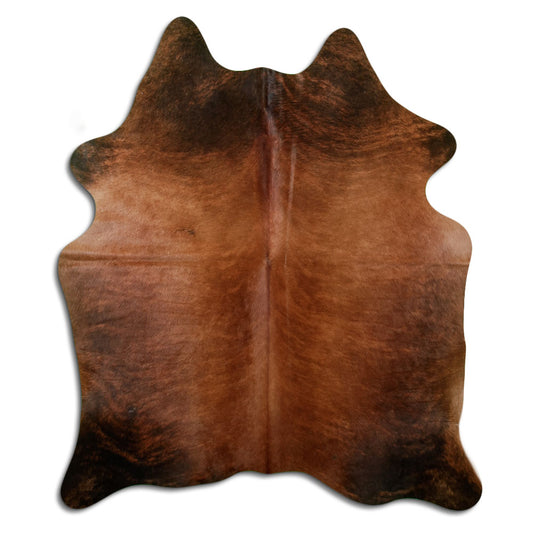 Brown Cowhide Rug M
