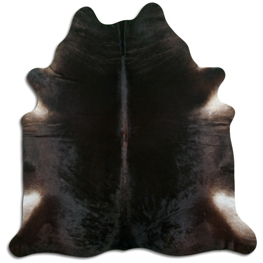 Brown Cowhide Rug XXL
