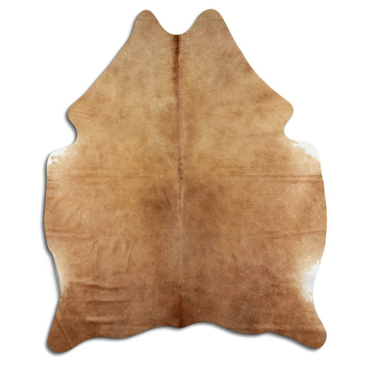 Brown Cowhide Rug L