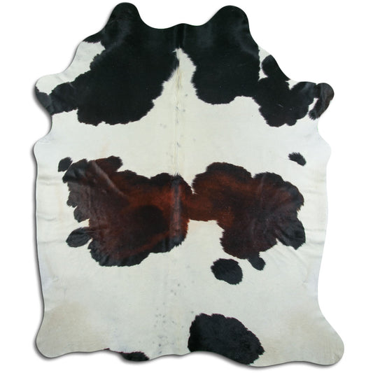 Tricolor Cowhide Rug XXL