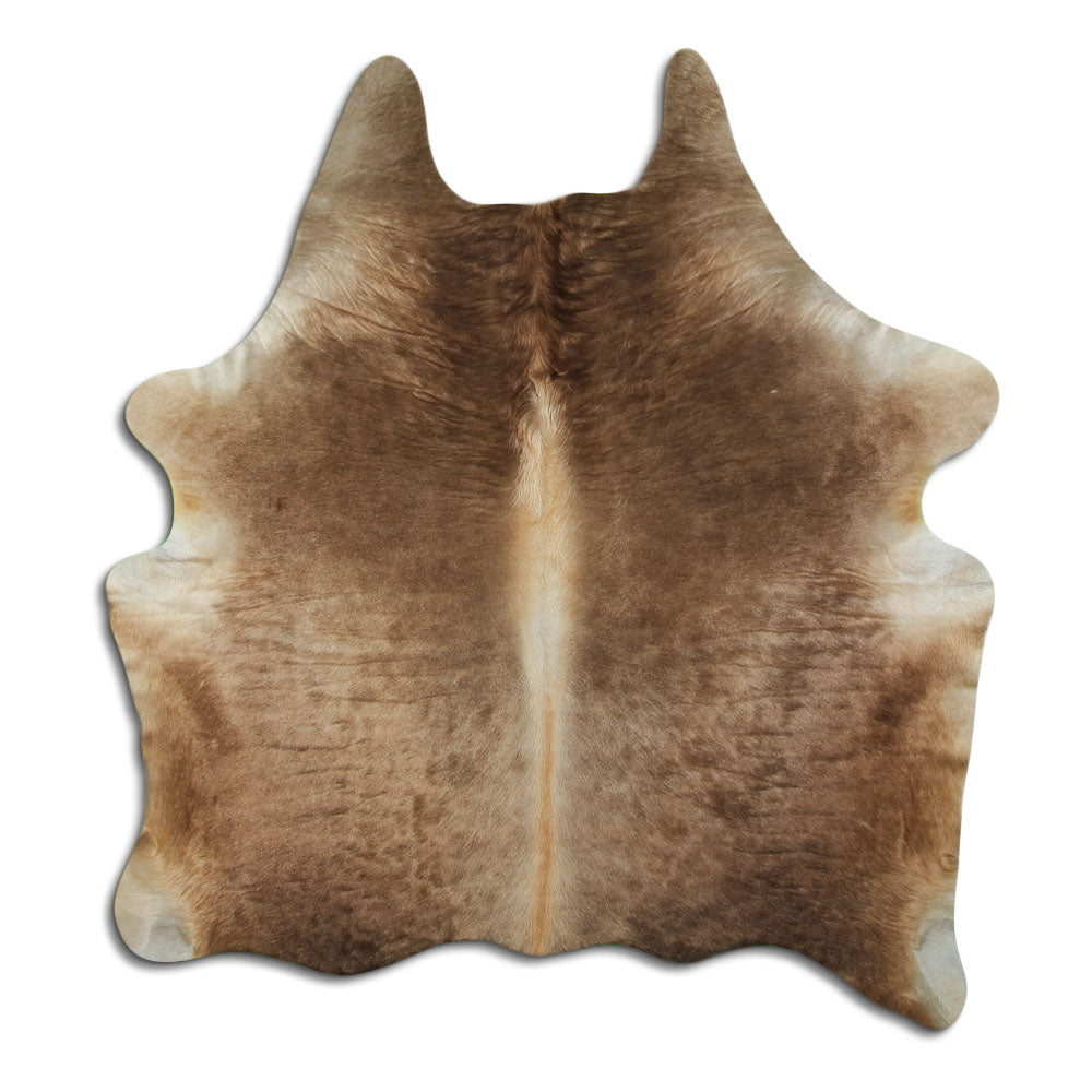 Champagne Cowhide Rug L