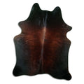 Brown Cowhide Rug L