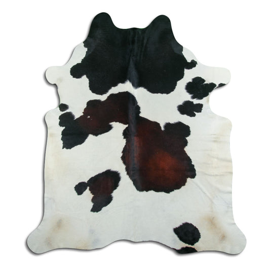 Tricolor Cowhide Rug XXL