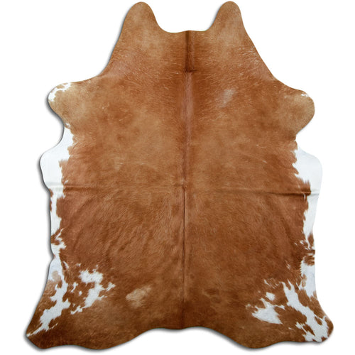 Brown Cowhide Rug L