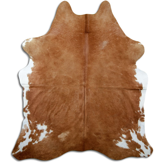 Brown Cowhide Rug L