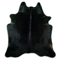 Black Cowhide Rug XL