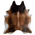 Brown Cowhide Rug XXL