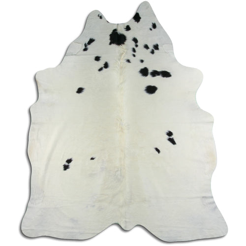 Black & White Cowhide Rug XXXL