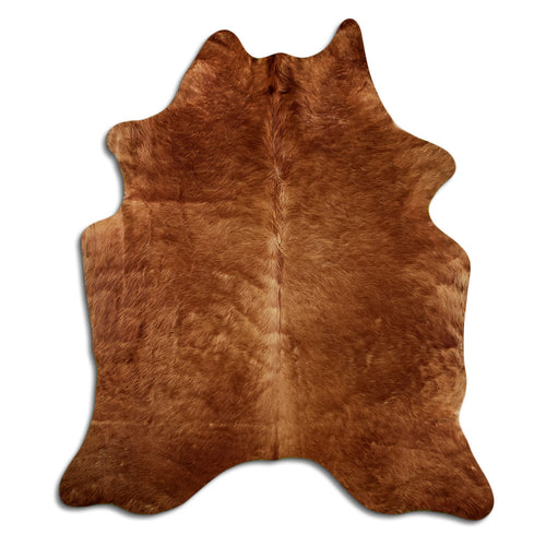 Brown Cowhide Rug XXL