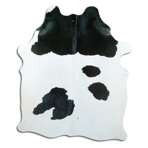 Black & White Cowhide Rug XL