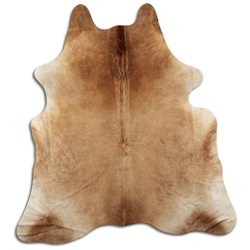 Brown Cowhide Rug L