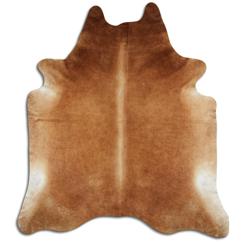 Brown Cowhide Rug XXXL