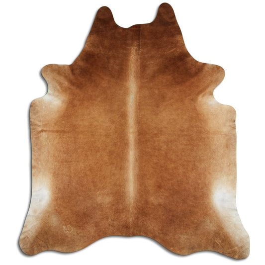 Brown Cowhide Rug XXXL