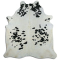 Black & White Cowhide Rug XXL