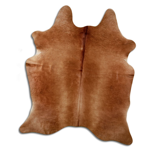 Brown Cowhide Rug L