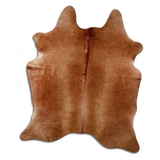 Brown Cowhide Rug L