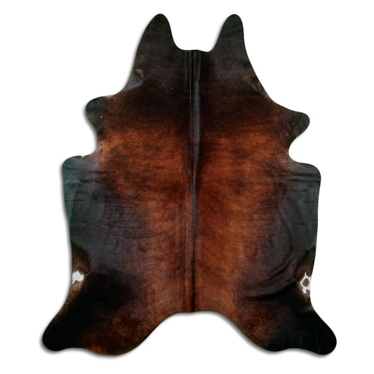 Brown Cowhide Rug XXL