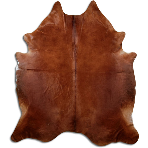 Brown Cowhide Rug XXL
