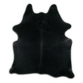 Black Cowhide Rug XL
