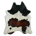 Tricolor Cowhide Rug L