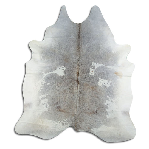 Tan Grey Cowhide Rug XXL