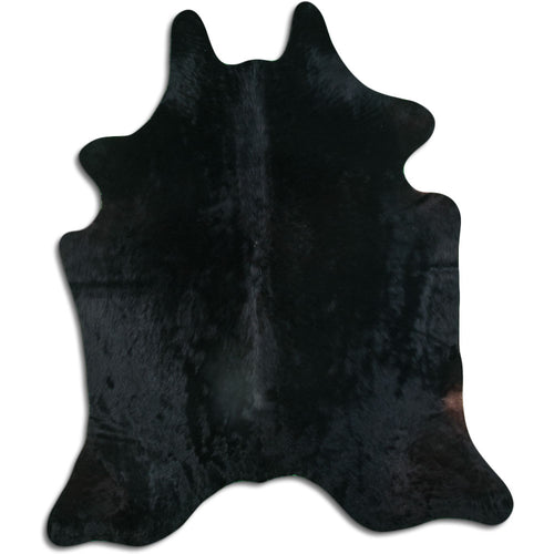 Brown Cowhide Rug L
