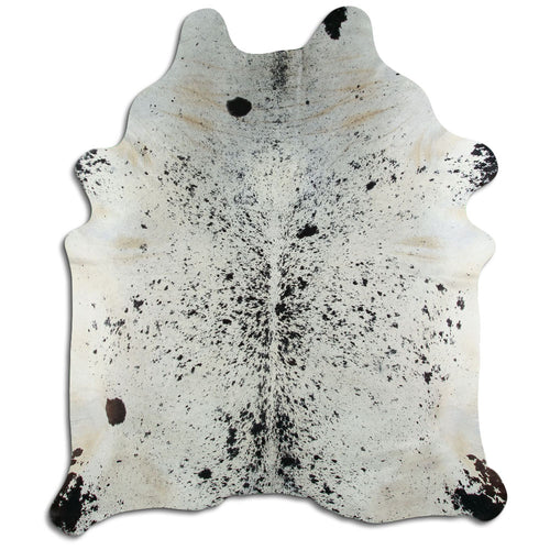 Salt & Pepper Cowhide Rug XXXL