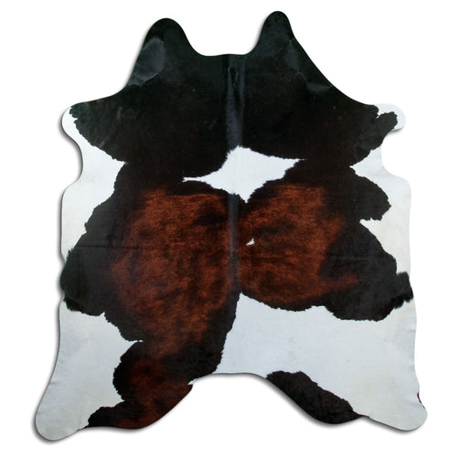 Tricolor Cowhide Rug XXL