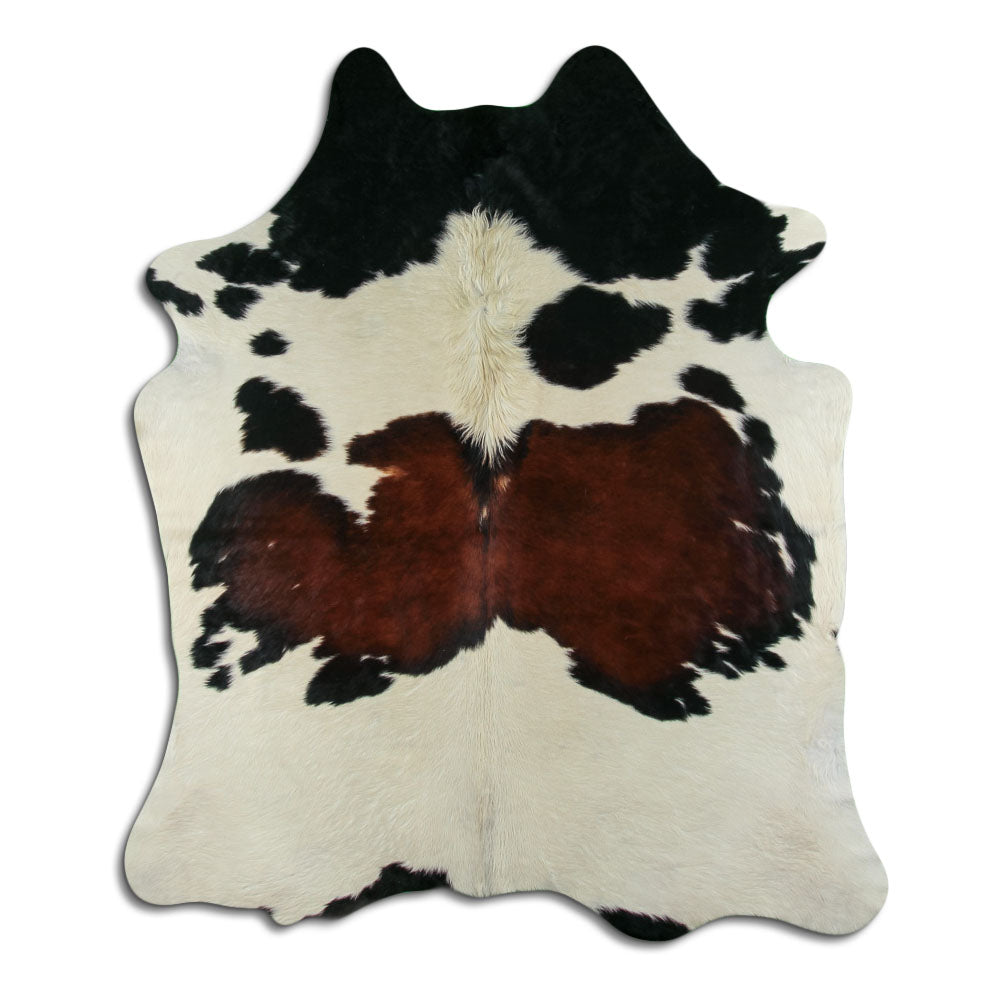 Tricolor Cowhide Rug XXL
