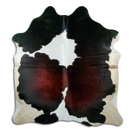 Tricolor Cowhide Rug L