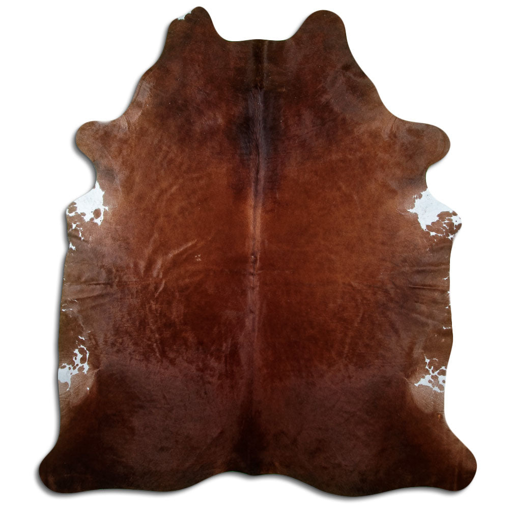 Brown Cowhide Rug XXL