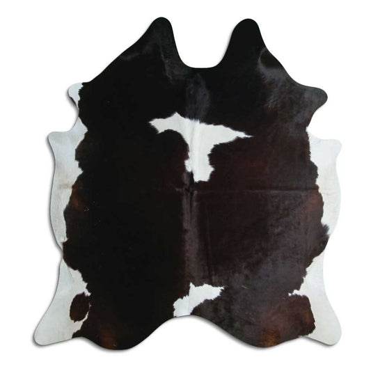 Black & White Cowhide Rug XL
