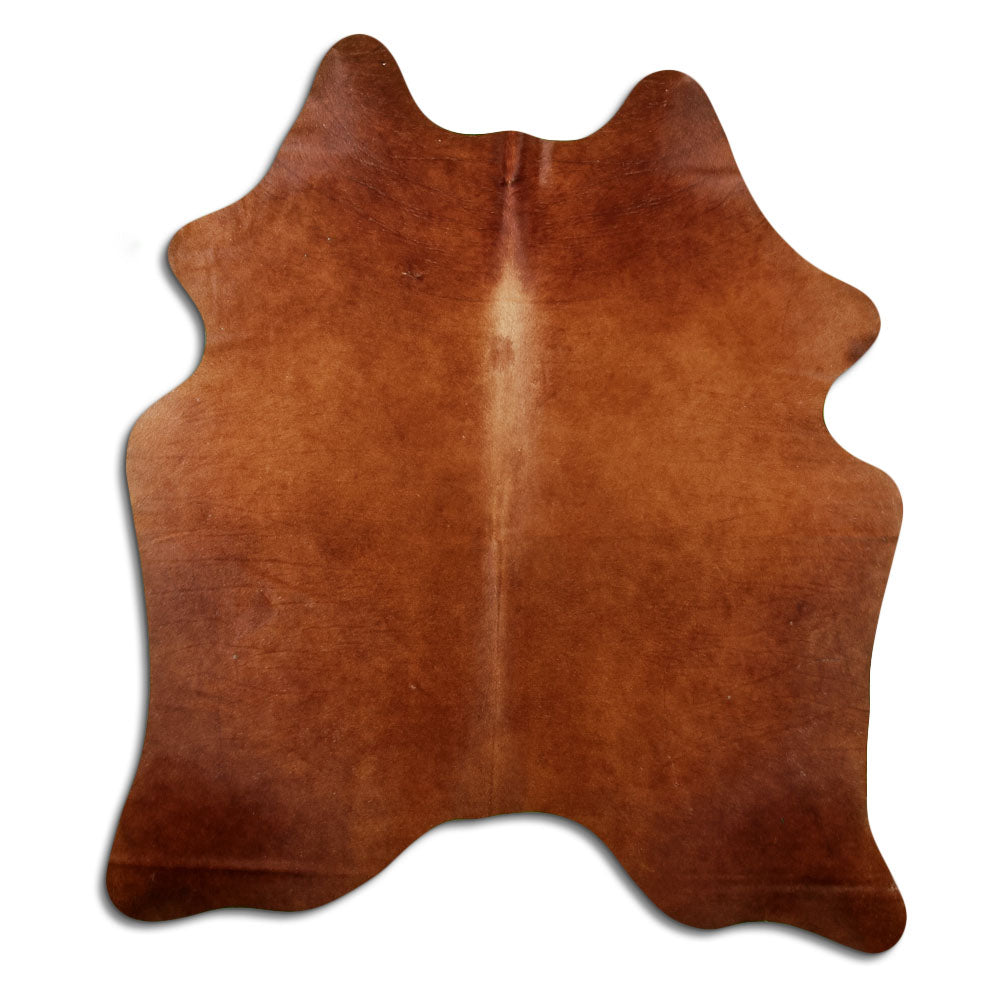 Brown Cowhide Rug M