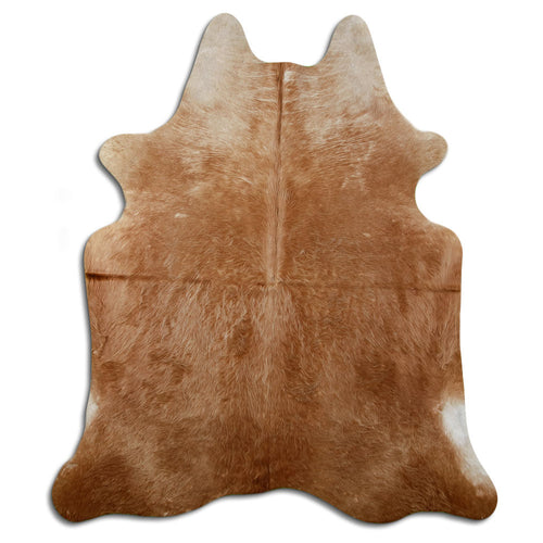 Brown Cowhide Rug L