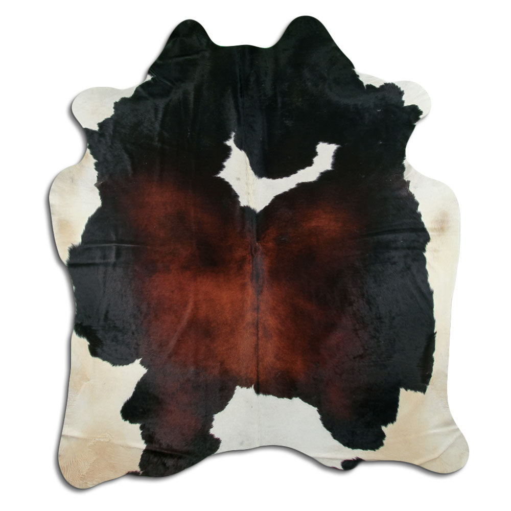 Tricolor Cowhide Rug XXL