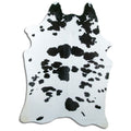 Black & White Cowhide Rug XXL