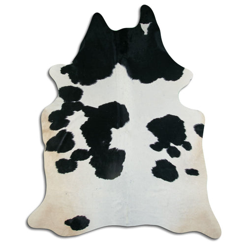 Black & White Cowhide Rug XXL