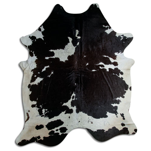 Black & White Cowhide Rug XXXL