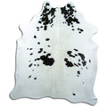 Black & White Cowhide Rug XXL